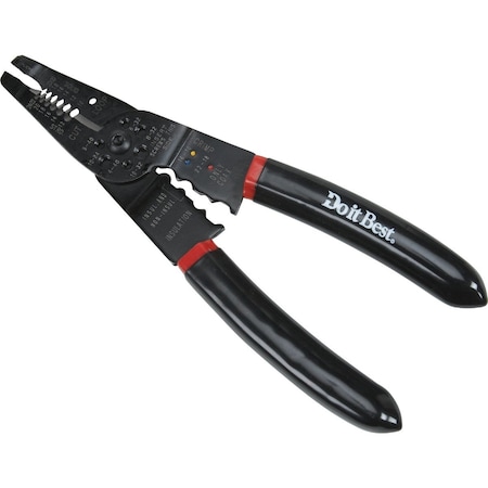 All-Source 8 In. 10 AWG to 22 AWG Solid/Stranded Multi Cut & Wire Stripper 511976